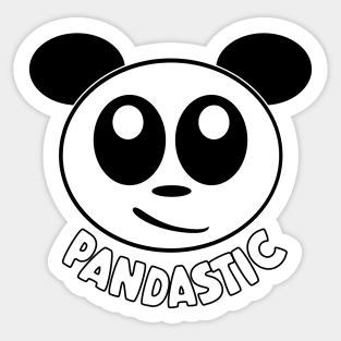 One Pandastic Panda Sticker